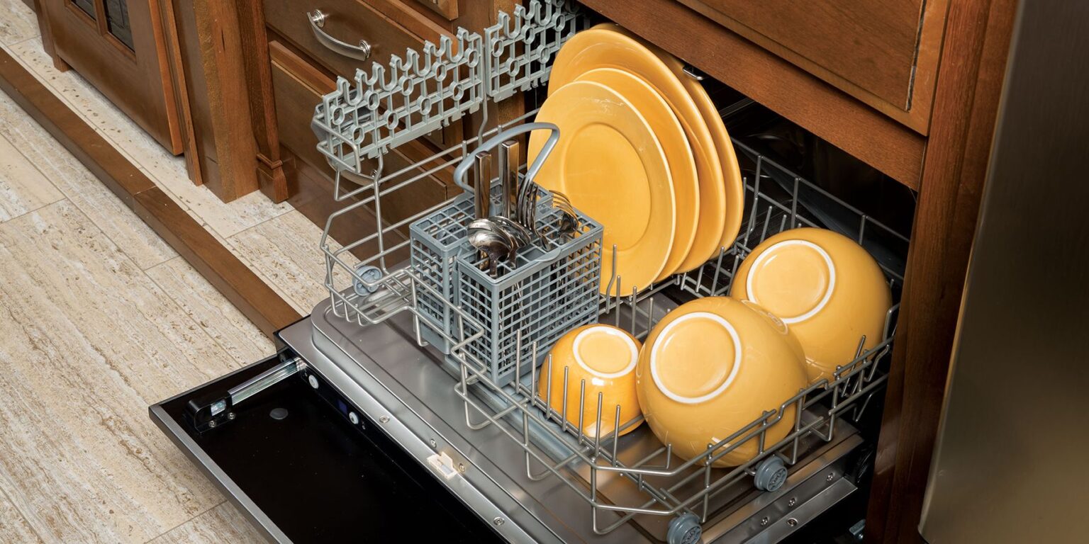 Single Drawer RV Dishwashers & Dish Drawers RVTECH Ft. Myers FL
